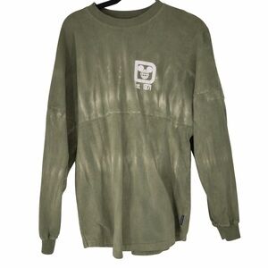 Walt Disney World Green Tie Dye Spirt Jersey